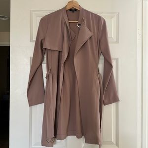 Mauve Trench Coat